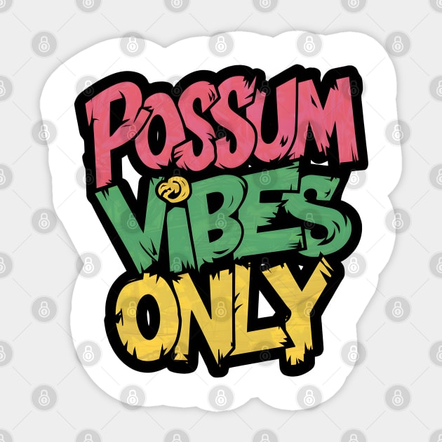 Possum Sticker by MakerMind8.2